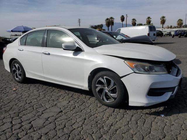 1HGCR2F35GA106952 - 2016 HONDA ACCORD LX WHITE photo 4