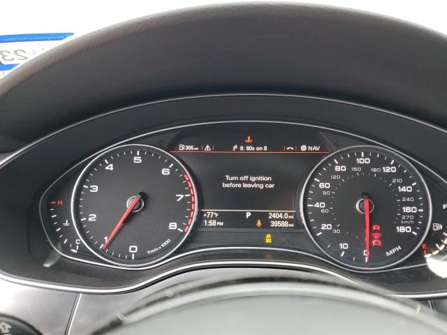 WAUHGBFC6FN019527 - 2015 AUDI A6 PRESTIGE ნაცრისფერი ფოტო 9