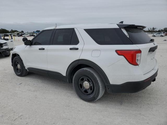 1FM5K8AW9LGC13652 - 2020 FORD EXPLORER POLICE INTERCEPTOR 白色 照片 2