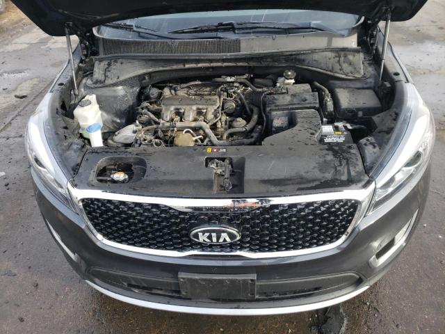 5XYPHDA51GG129894 - 2016 KIA SORENTO EX BLACK photo 11