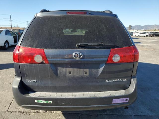 5TDZA23C66S507593 - 2006 TOYOTA SIENNA CE GRAY photo 6