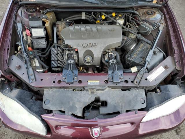 2G1WX12K239196519 - 2003 CHEVROLET MONTE CARL SS BURGUNDY photo 11