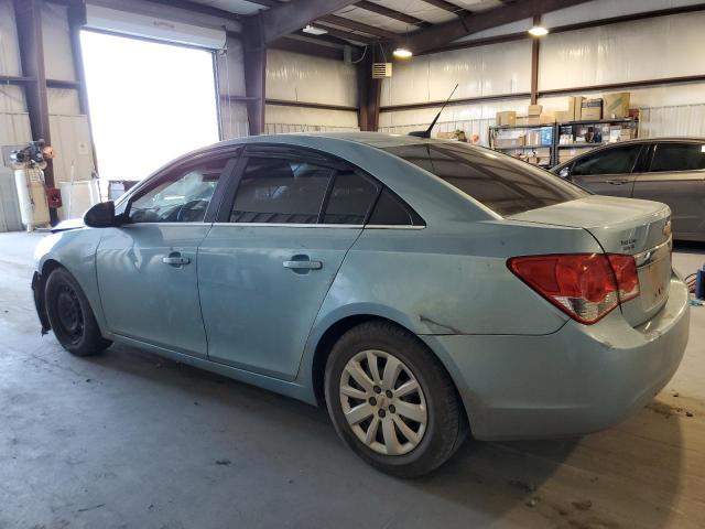 1G1PF5S99B7251494 - 2011 CHEVROLET CRUZE LT BLUE photo 2