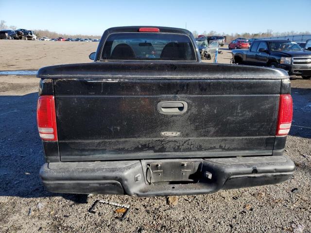 1B7FL26X9XS208474 - 1999 DODGE DAKOTA BLACK photo 6