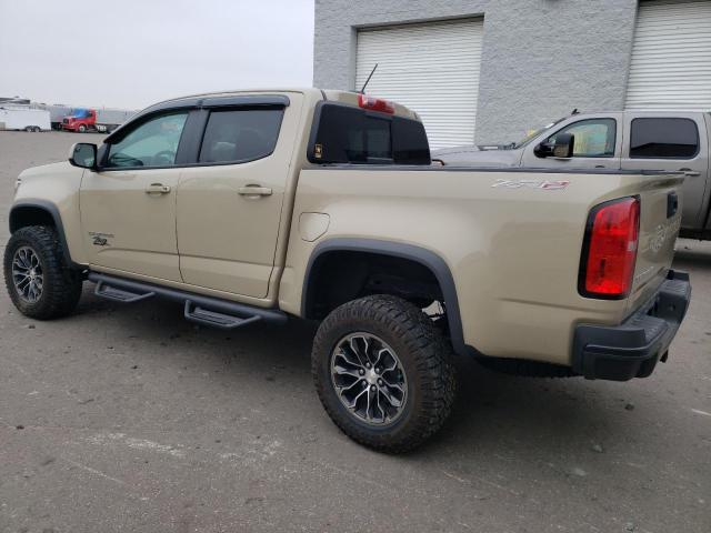 1GCGTEEN1M1175087 - 2021 CHEVROLET COLORADO ZR2 TAN photo 2