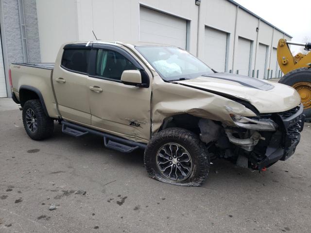 1GCGTEEN1M1175087 - 2021 CHEVROLET COLORADO ZR2 TAN photo 4