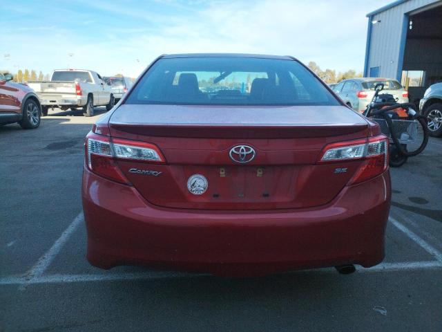 4T1BF1FK0DU666789 - 2013 TOYOTA CAMRY L RED photo 6