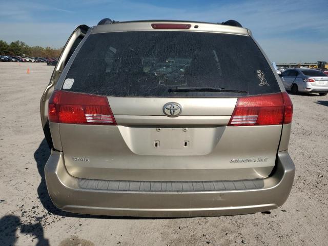 5TDZA22C45S317579 - 2005 TOYOTA SIENNA XLE TAN photo 6