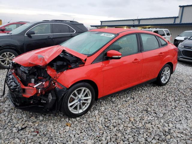1FADP3F21GL392315 - 2016 FORD FOCUS SE RED photo 1