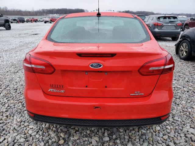 1FADP3F21GL392315 - 2016 FORD FOCUS SE RED photo 6