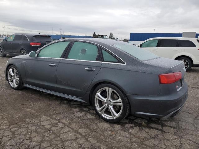 WAUF2AFCXGN096144 - 2016 AUDI S6 PREMIUM PLUS GRAY photo 2