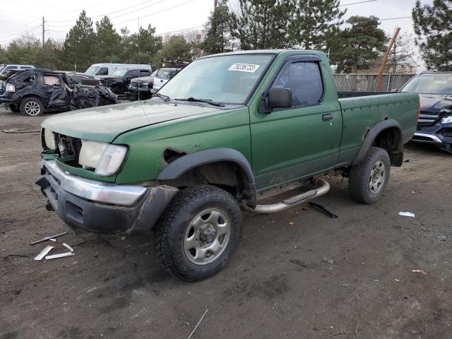 1N6DD21Y3WC338440 - 1998 NISSAN FRONTIER XE GREEN photo 1