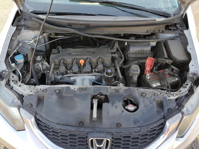 2HGFB2F7XFH550087 - 2015 HONDA CIVIC SE SILVER photo 11