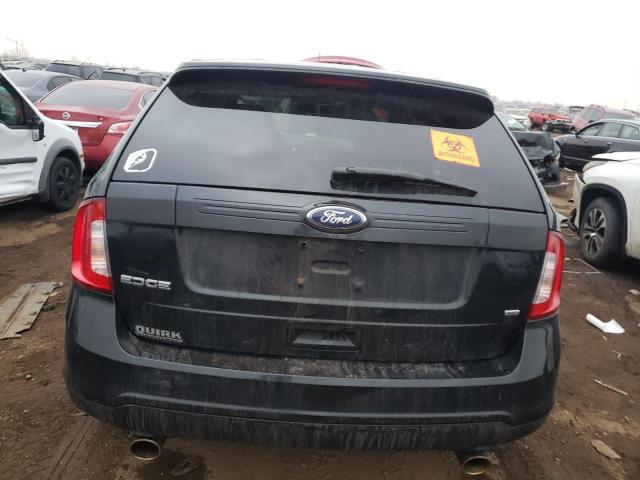 2FMDK4GC4EBA74056 - 2014 FORD EDGE SE BLACK photo 6