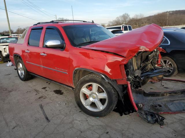 3GNVKGE04AG131227 - 2010 CHEVROLET AVALANCHE LTZ RED photo 4