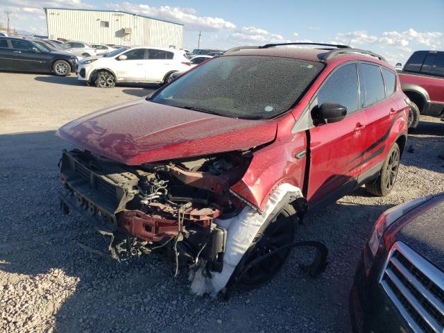 1FMCU0GD0JUD22072 - 2018 FORD ESCAPE SE RED photo 1