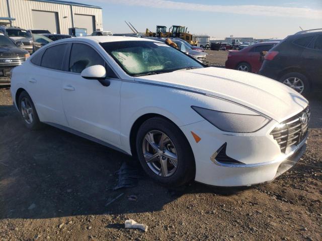 5NPEG4JA7MH079966 - 2021 HYUNDAI SONATA SE WHITE photo 4