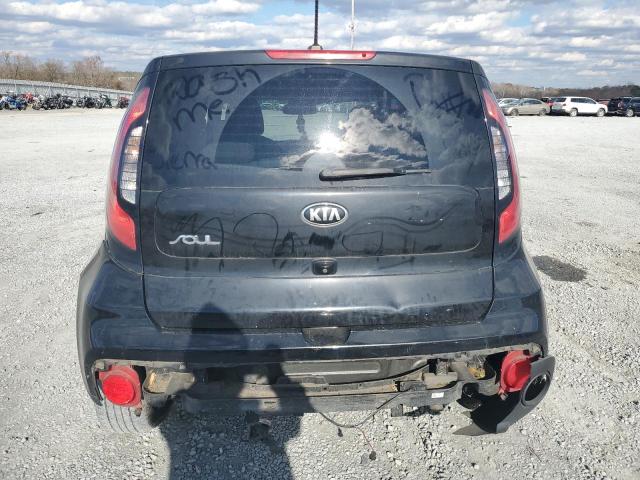 KNDJN2A29H7883200 - 2017 KIA SOUL BLACK photo 6