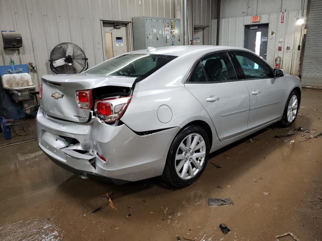 1G11G5SX8EF182597 - 2014 CHEVROLET MALIBU 3LT SILVER photo 3