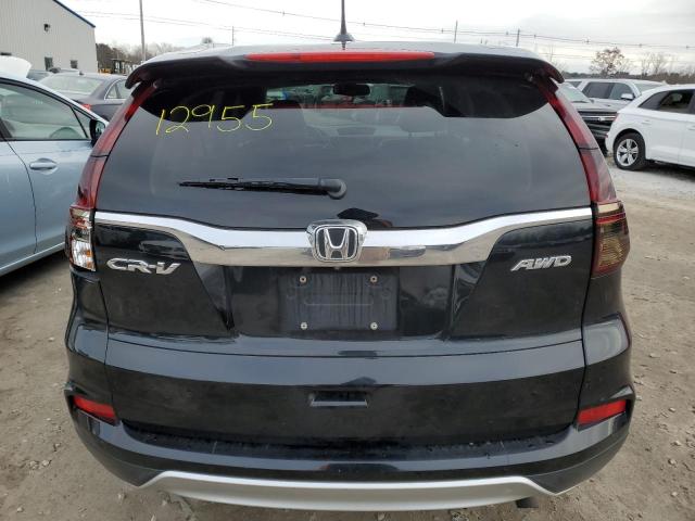 2HKRM4H73GH619502 - 2016 HONDA CR-V EXL BLACK photo 6