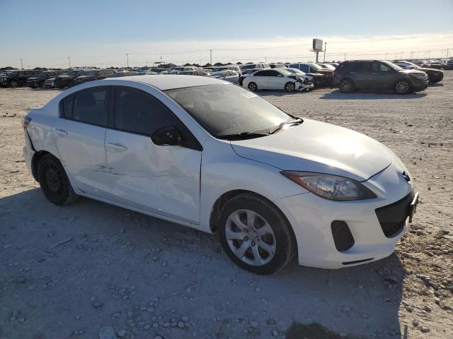 JM1BL1UFXC1526803 - 2012 MAZDA 3 I WHITE photo 4