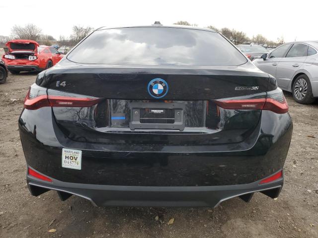 WBY43AW0XPFP68399 - 2023 BMW I4 EDRIVE3 BLACK photo 6