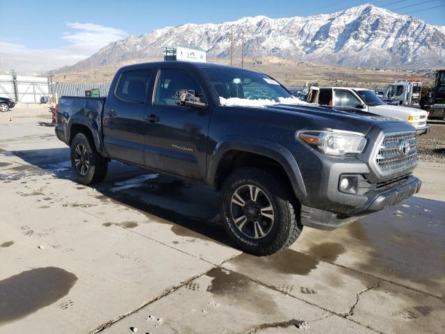 3TMCZ5AN7HM053149 - 2017 TOYOTA TACOMA DOUBLE CAB CHARCOAL photo 4