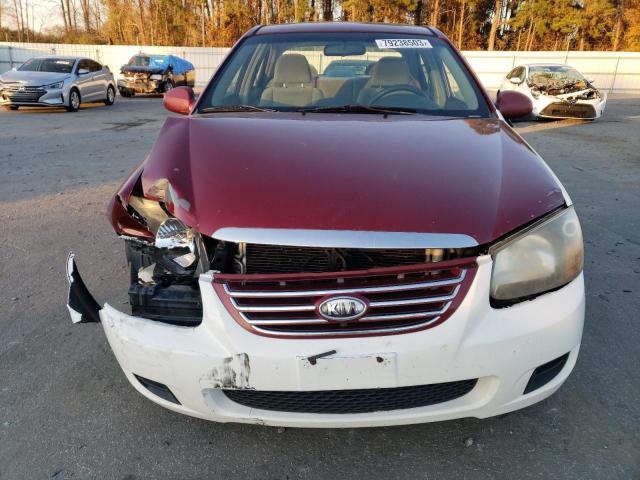 KNAFE122875454779 - 2007 KIA SPECTRA EX RED photo 5