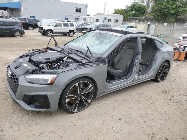 WAUB4CF53MA025733 - 2021 AUDI S5 PRESTIGE GRAY photo 1