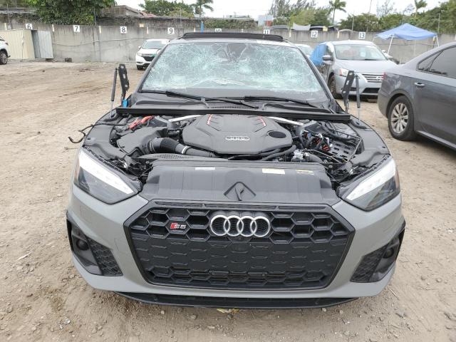 WAUB4CF53MA025733 - 2021 AUDI S5 PRESTIGE GRAY photo 5