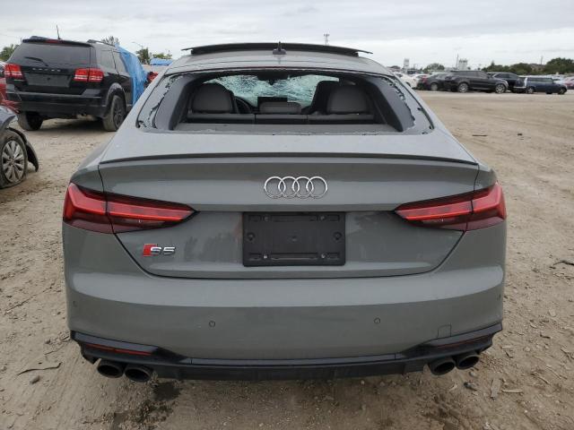 WAUB4CF53MA025733 - 2021 AUDI S5 PRESTIGE GRAY photo 6