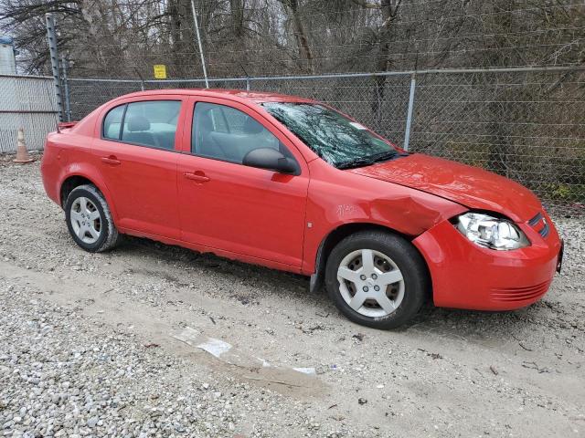 1G1AK58F187256065 - 2008 CHEVROLET COBALT LS RED photo 4