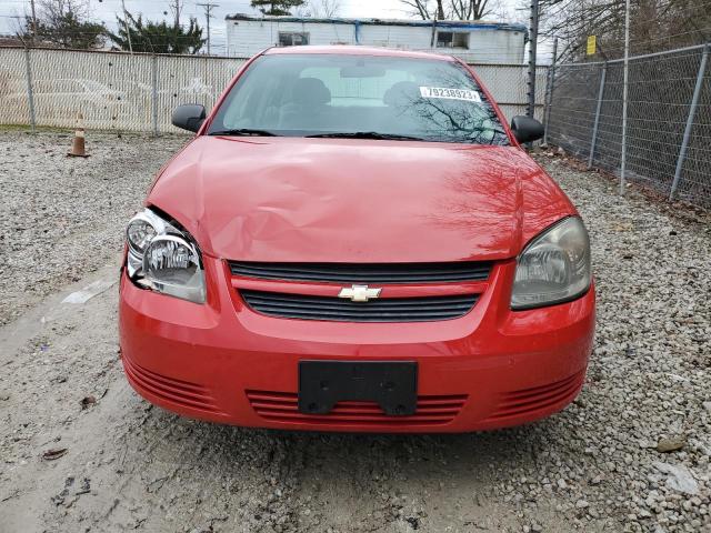 1G1AK58F187256065 - 2008 CHEVROLET COBALT LS RED photo 5