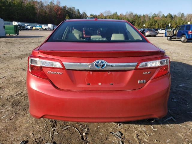 4T1BD1FK7CU032559 - 2012 TOYOTA CAMRY HYBRID RED photo 6