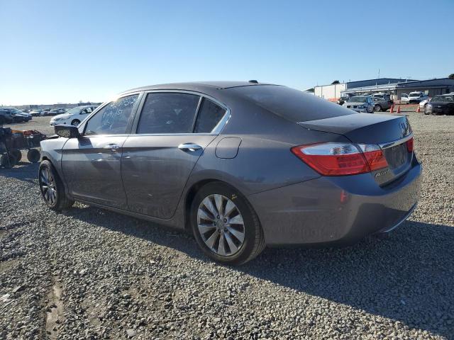 1HGCR2F8XEA301194 - 2014 HONDA ACCORD EXL GRAY photo 2