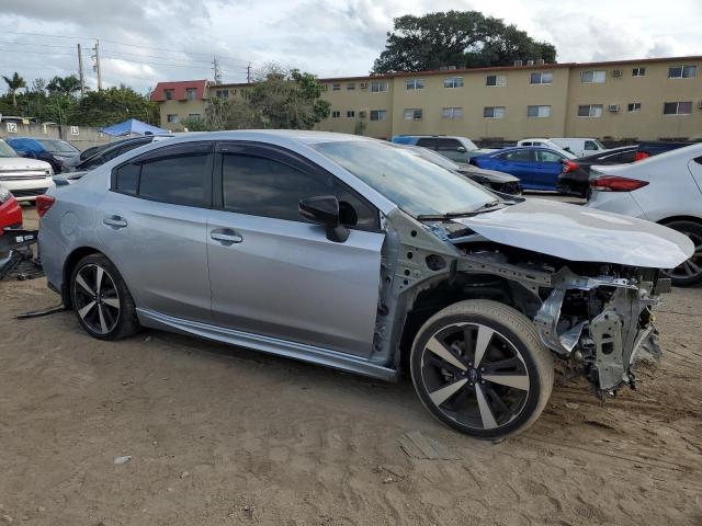 4S3GKAM67K3610881 - 2019 SUBARU IMPREZA SPORT SILVER photo 4