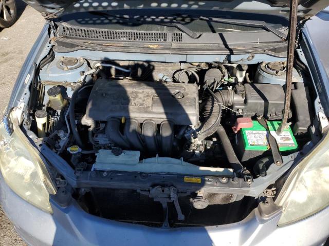 2T1KR32E74C269908 - 2004 TOYOTA COROLLA MA XR BLUE photo 11