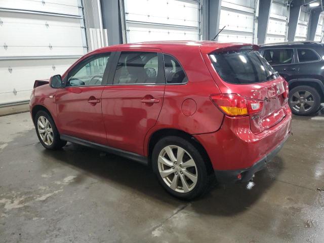 4A4AR3AU3FE046228 - 2015 MITSUBISHI OUTLANDER ES RED photo 2