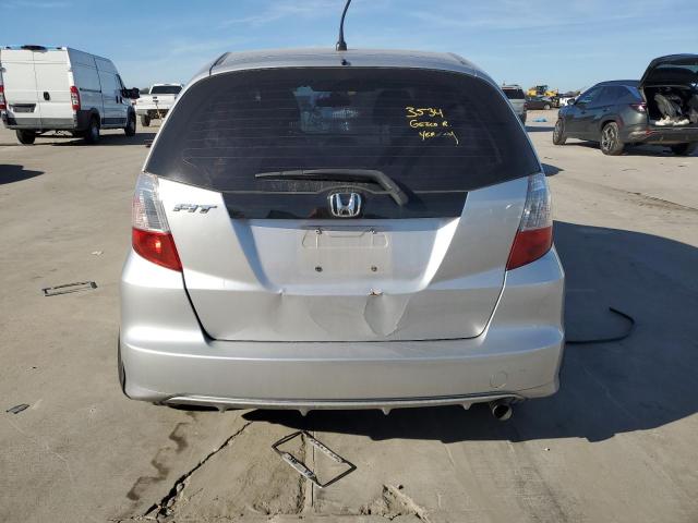 JHMGE8H36DC030605 - 2013 HONDA FIT SILVER photo 6