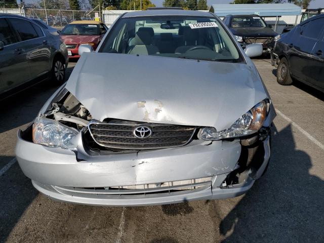 1NXBR30EX5Z400221 - 2005 TOYOTA COROLLA CE SILVER photo 5