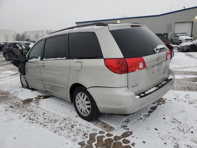 5TDZK23C48S141102 - 2008 TOYOTA SIENNA CE GRAY photo 2