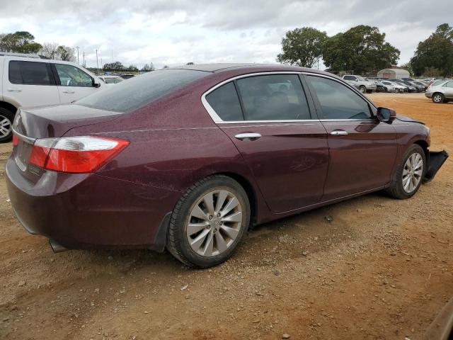 1HGCR2F70EA094242 - 2014 HONDA ACCORD EX MAROON photo 3