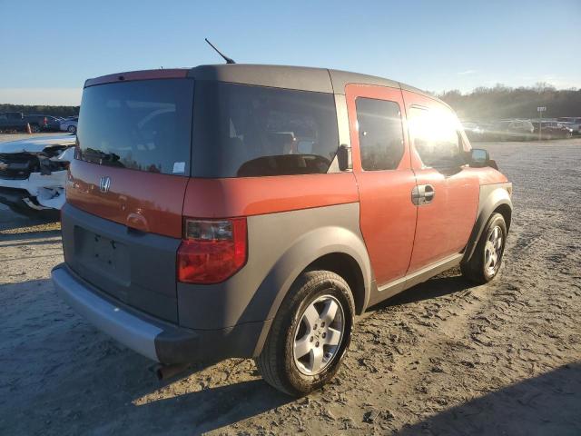 5J6YH28513L042410 - 2003 HONDA ELEMENT EX ORANGE photo 3