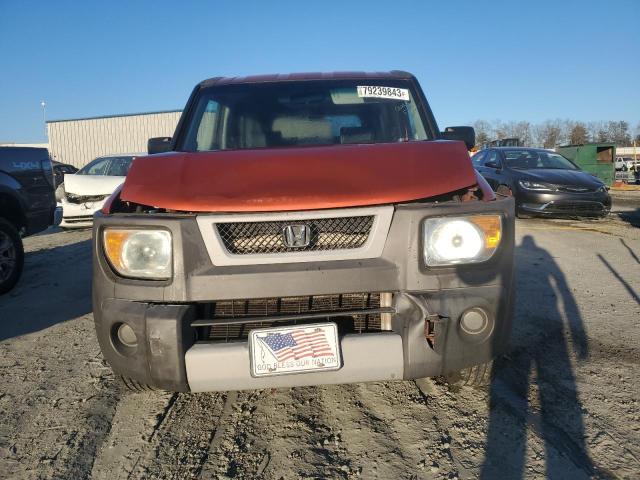 5J6YH28513L042410 - 2003 HONDA ELEMENT EX ORANGE photo 5