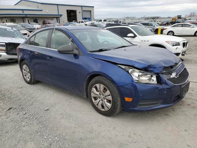 1G1PC5SH7C7227888 - 2012 CHEVROLET CRUZE LS BLUE photo 4