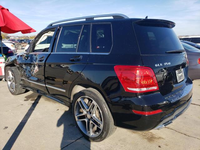 WDCGG5HB0FG376656 - 2015 MERCEDES-BENZ GLK 350 BLACK photo 2