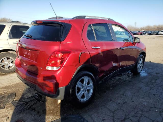 3GNCJLSB6KL384972 - 2019 CHEVROLET TRAX 1LT RED photo 3