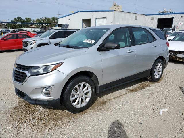 3GNAXHEV8JL103505 - 2018 CHEVROLET EQUINOX LS SILVER photo 1