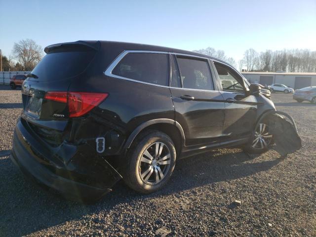 5FNYF6H58HB066765 - 2017 HONDA PILOT EXL BLACK photo 3