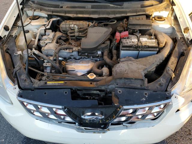 JN8AS5MT8DW542616 - 2013 NISSAN ROGUE S WHITE photo 12